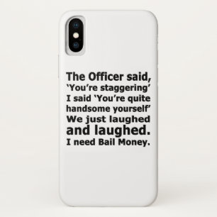 Bail Money iPhone X Case