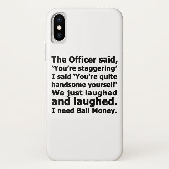 Bail Money Case-Mate iPhone Case (Back)