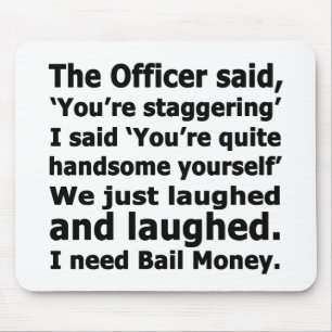 Bail Money Mouse Pad