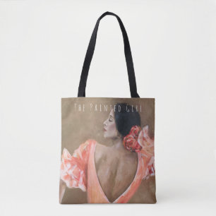 "Bailaora" flamenco dancer tote bag