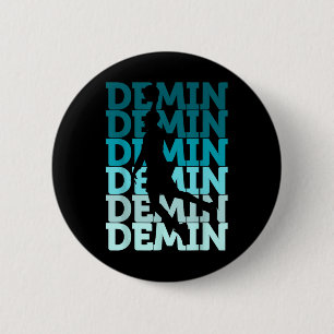 Bailey Basketball Inspire Amazing Fan  6 Cm Round Badge