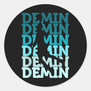 Bailey Basketball Inspire Amazing Fan  Classic Round Sticker