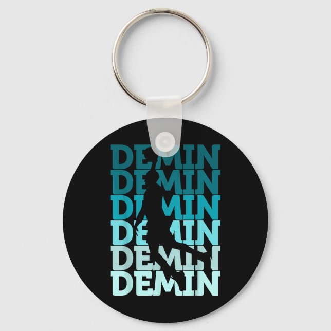 Bailey Basketball Inspire Amazing Fan  Key Ring (Front)