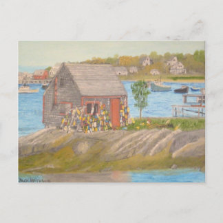 Bailey Island Fisherman's Shed Postcard