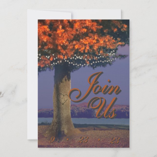 Bailey Wedding Invitation (Front)