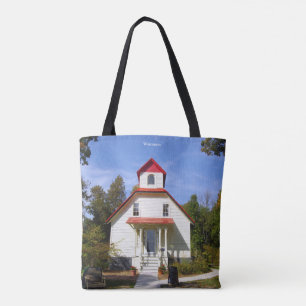 Baileys Harbor Range Lights all over bag