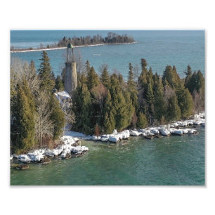 Baileys Harbour Door County WI Birdcage Lighthouse Photo Print