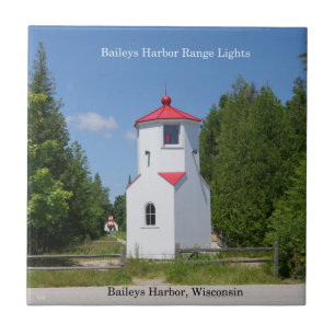 Baileys Harbour Front Range Lights tile