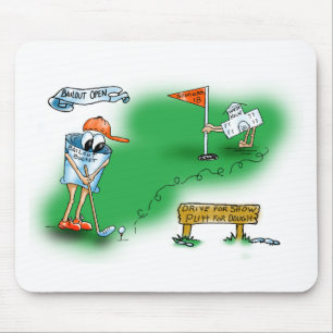 Bailout Open - Golf Mouse Pad
