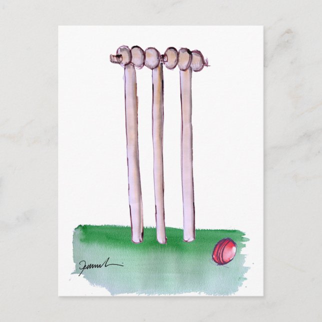 BAILS cricket, tony fernandes Postcard (Front)