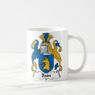 Bain Family Crest Coffee Mug