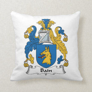 Bain Family Crest Cushion