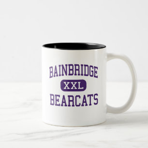 Bainbridge - Bearcats - High - Bainbridge Georgia Two-Tone Coffee Mug