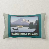 Bainbridge Island Retro-styled Poster Art
