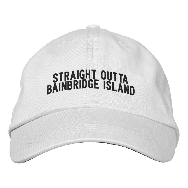BAINBRIDGE ISLAND Washington Hat (Front)
