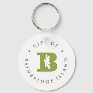BAINBRIDGE ISLAND WASHINGTON KEY RING