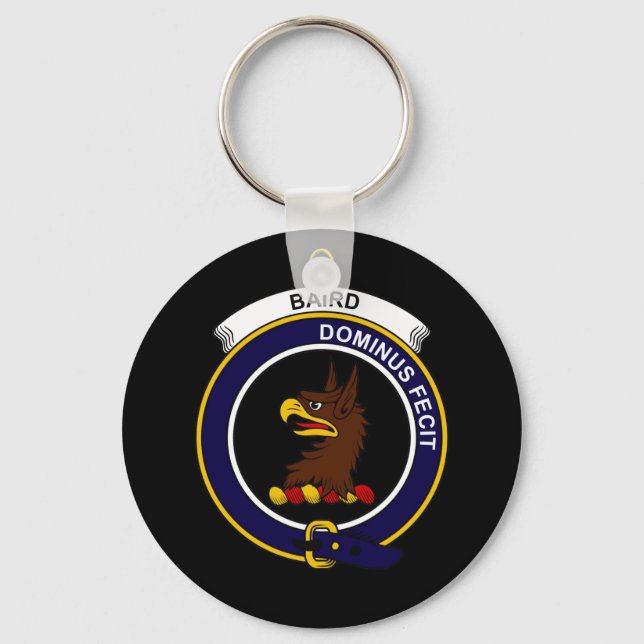 Baird - Clan Crest Key Ring (Front)