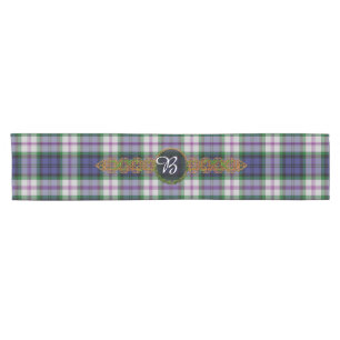 Baird Dress Tartan And Monogram Short Table Runner
