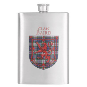 Baird Dress Tartan Scottish Plaid Hip Flask