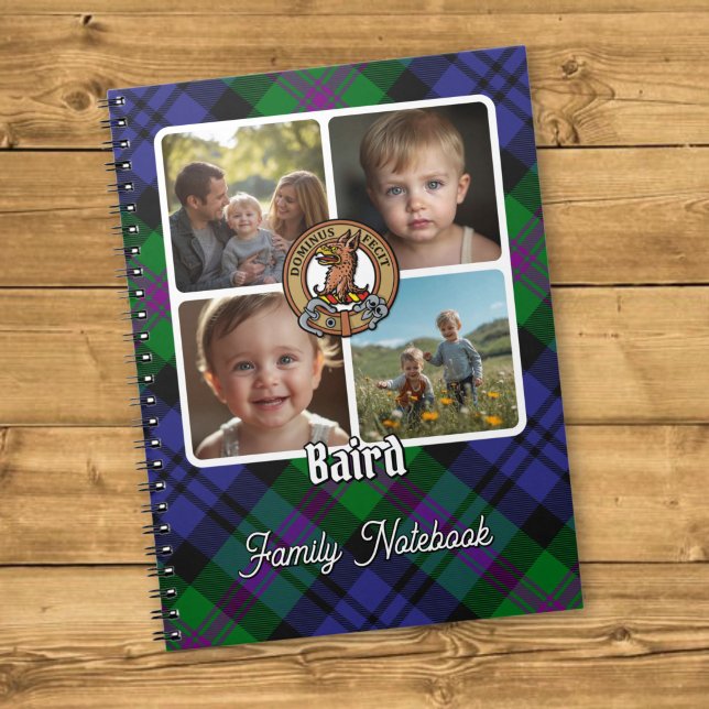 Baird Family Photo Collage Notebook (Creator Uploaded)