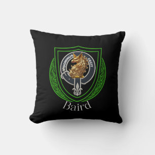 Baird Scottish Clan Crest Cushion