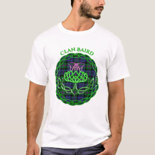 Baird Scottish Tartan Celtic Thistle T-Shirt