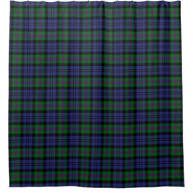 Baird Tartan Shower Curtain (Front)