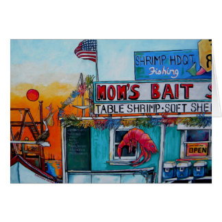 Bait Shop beach card