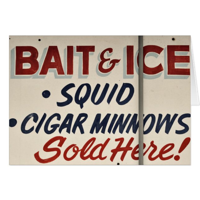 Bait Shop Sign (Front Horizontal)