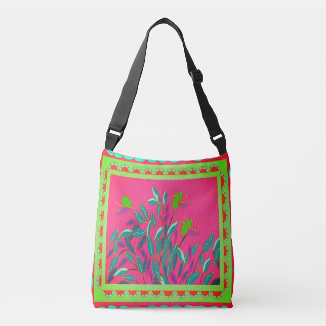 Baja Bird of Paradise Crossbody Bag (Front)
