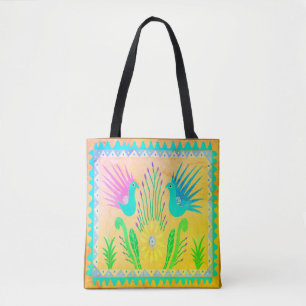 Baja Birds Vintage Tote Bag