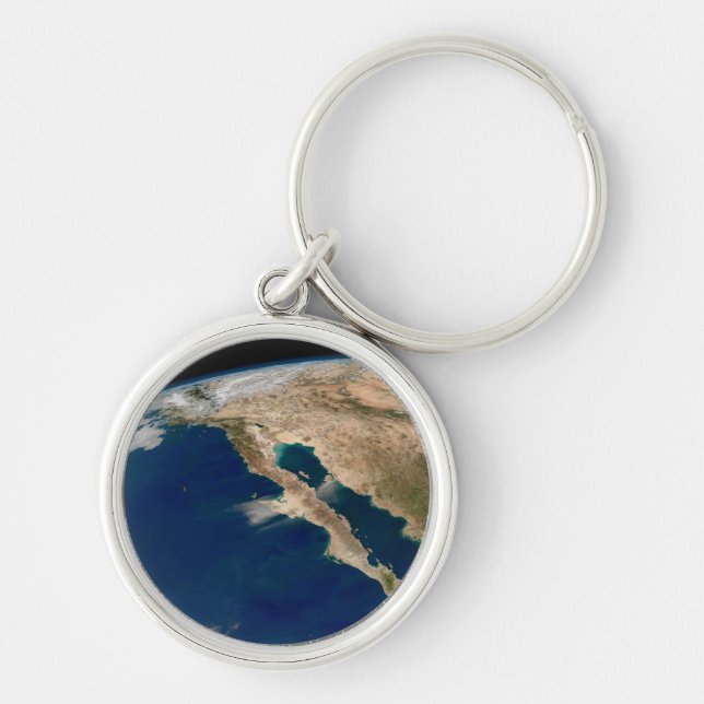Baja California And The Pacific Coast Of Mexico. Key Ring (Front)