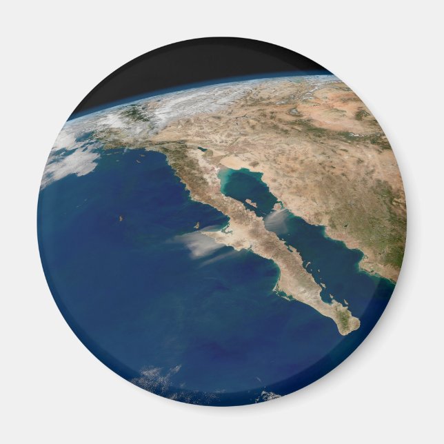 Baja California And The Pacific Coast Of Mexico. Magnet (Front)