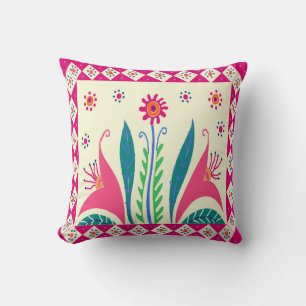 Baja Garden 1 Throw Pillow