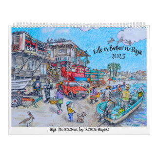Baja Illustrations Calendar