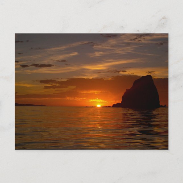 Baja Sunrise 02 Postcard (Front)