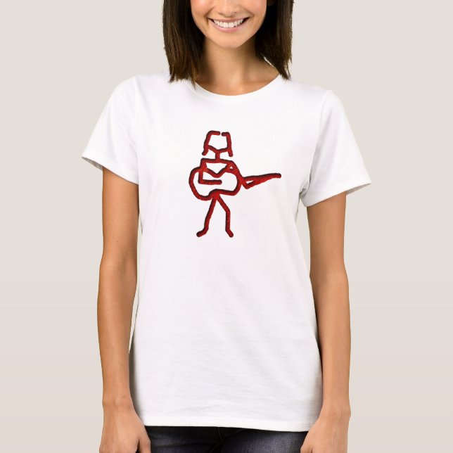 BAK Ladies T - Guitar T-Shirt (Front)
