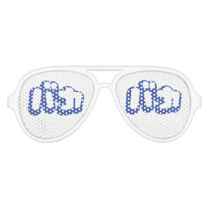 BAKA バカ ~ Fool in Japanese Katakana Script Aviator Sunglasses