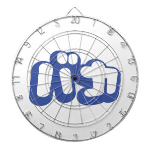 BAKA バカ ~ Fool in Japanese Katakana Script Dartboard