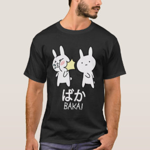Baka Anime Lover Otaku Manga Gift Rabbit Slap Japa T-Shirt