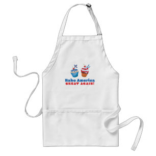 Bake America Great Again Patriotic Standard Apron