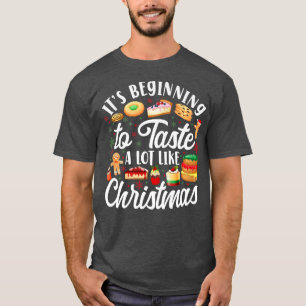 Bake Baking Christmas Cookie Gingerbread Man Cupca T-Shirt