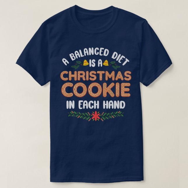 Bake Baking Christmas Cookie  T-Shirt (Design Front)
