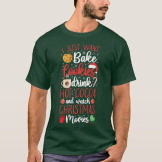 Bake Baking Christmas Cookie T-Shirt