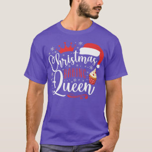 Bake Baking Christmas Cupcake Queen  T-Shirt