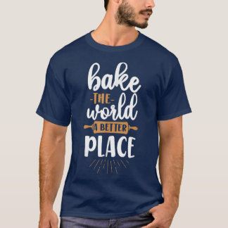 Bake Baking Rolling Pin 51 T-Shirt