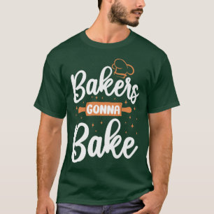 Bake Baking Rolling Pin Pun T-Shirt