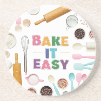 Bake It Easy  Coaster