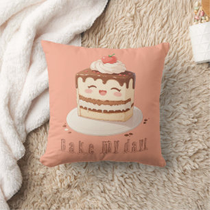 Bake my day! cushion