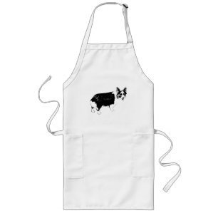 Bake-Night Corgi Boost Long Apron